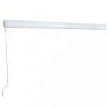 kék és fehér manuális, kazettás napellenző 350 x 250 cm