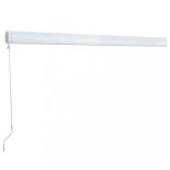 kék és fehér manuális, kazettás napellenző 450 x 300 cm