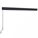 kék és fehér manuális kazettás napellenző 400 x 300 cm