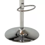 2 db krémszínű hajlított fa és műbőr bárszék