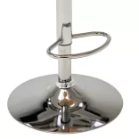 2 db fekete hajlított fa és műbőr bárszék