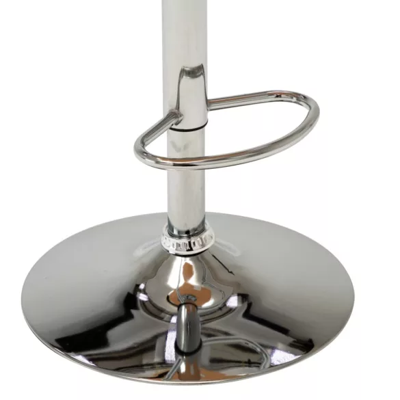 2 db fekete hajlított fa és műbőr bárszék