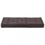 2 db antracitszürke pamut raklappadló-párna