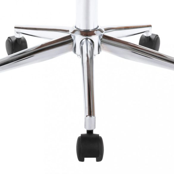 fekete hajlított fa és műbőr forgó irodaszék