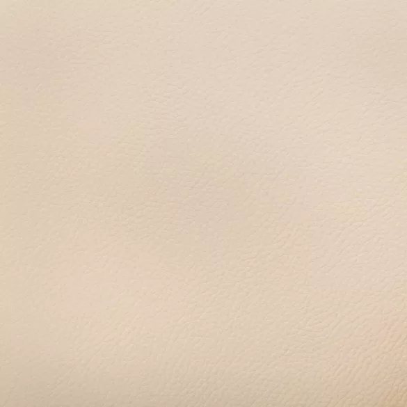 krémszínű hajlított fa és műbőr forgó irodaszék