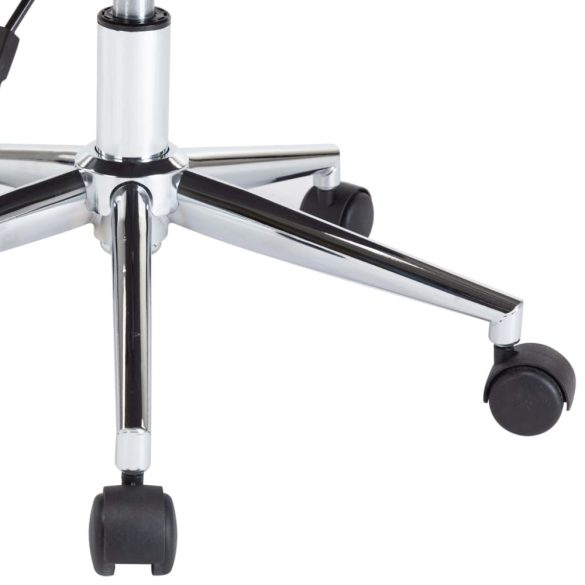 fekete hajlított fa és műbőr forgó irodaszék