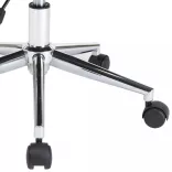 szürke hajlított fa és szövet forgó irodaszék