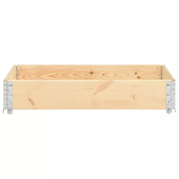 tömör fenyőfa magaságy 50 x 100 cm
