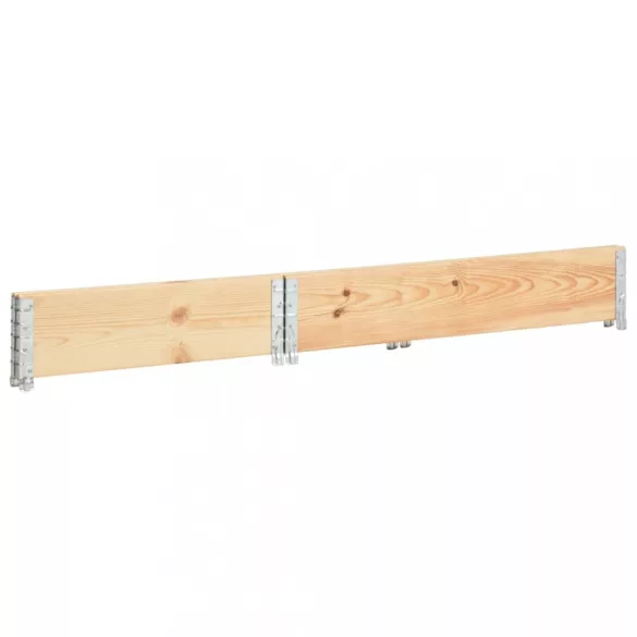 tömör fenyőfa magaságy 50 x 100 cm