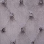 2 db szürke bársony étkezőszék