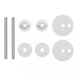 2 db mélytengermintás MDF WC-ülőke fedéllel