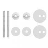 2 db tengerpartmintás MDF WC-ülőke fedéllel