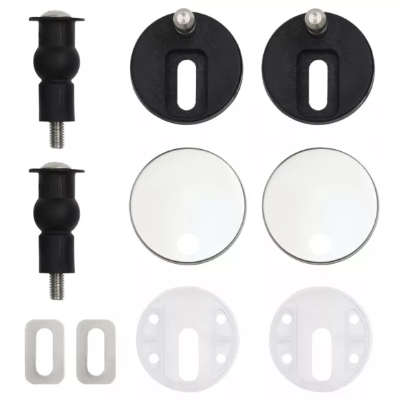 2 db zöld vízcseppmintás MDF WC-ülőke finoman záródó fedéllel