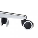 6 db világosszürke szövet étkezőszék