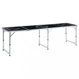 összecsukható sörpong-asztal poharakkal és labdákkal 240 cm