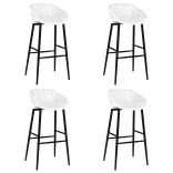 5 részes fekete és fehér bárszett