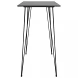 5 részes fekete és szürke bárszett