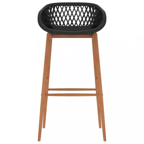 5 részes fekete bárszett