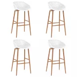 5 részes fekete és fehér bárszett