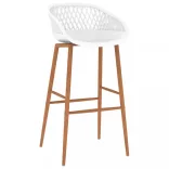 5 részes fekete és fehér bárszett