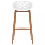 5 részes fekete és fehér bárszett