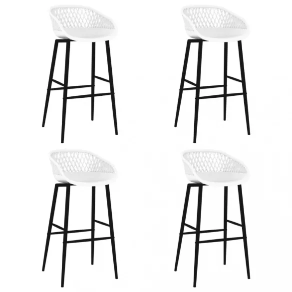 5 részes fehér bárszett