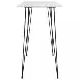 5 részes fehér és szürke bárszett