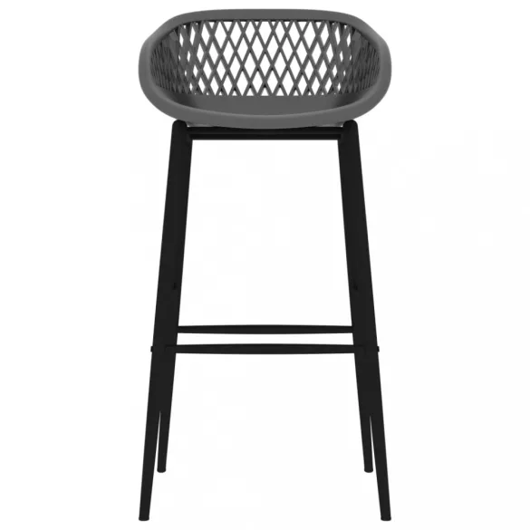 5 részes fehér és szürke bárszett