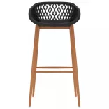 5 részes fehér és fekete bárszett