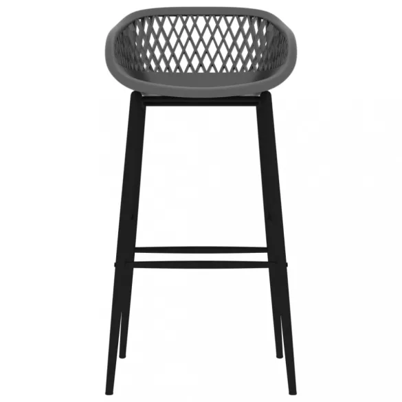 7 részes fehér és szürke bárszett