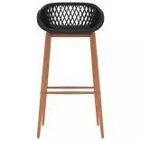 5 részes fehér és fekete bárszett