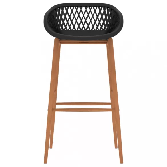 5 részes fehér és fekete bárszett