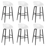 7 részes fehér bárszett