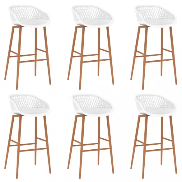 7 részes fehér bárszett