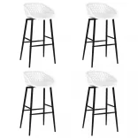 5 részes fekete és fehér bárszett