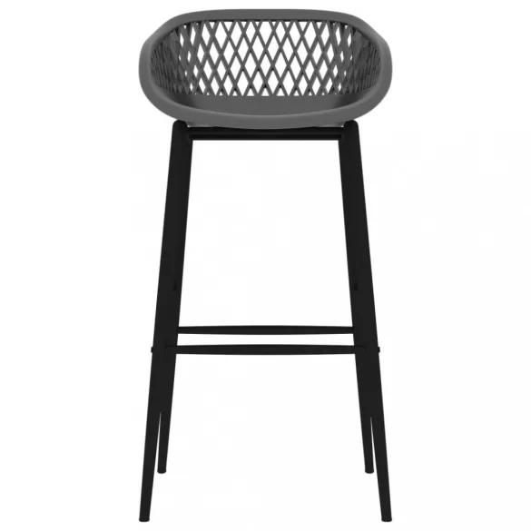 5 részes fekete és szürke bárszett