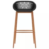 5 részes fekete bárszett