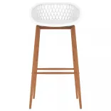 5 részes fekete és fehér bárszett