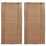2 db barna bambusz redőny 150 x 220 cm