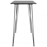 5 részes fekete bárszett