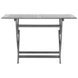 7 részes szürke tömör akácfa kerti étkezőgarnitúra