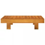 9 részes akácfa kerti ülőgarnitúra sötétszürke párnákkal