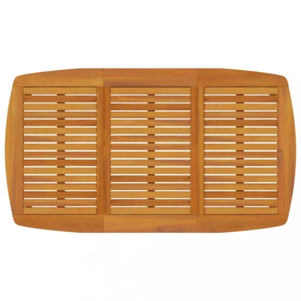 7 részes tömör akácfa kerti étkezőgarnitúra