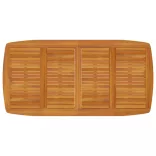 7 részes tömör akácfa kerti étkezőgarnitúra