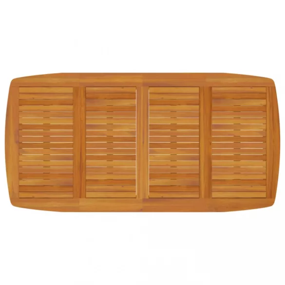 7 részes tömör akácfa kerti étkezőgarnitúra