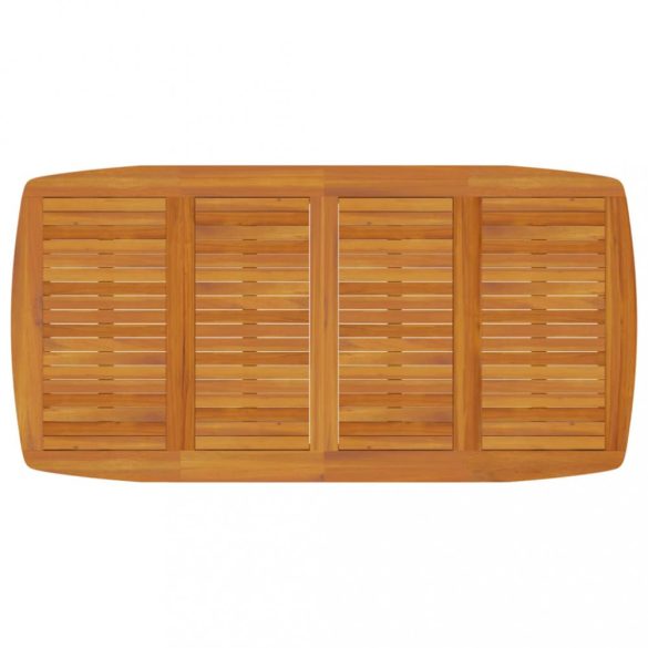 9 részes tömör akácfa kerti étkezőgarnitúra