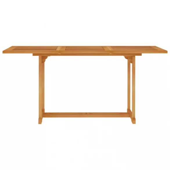 7 részes tömör tíkfa kerti étkezőgarnitúra