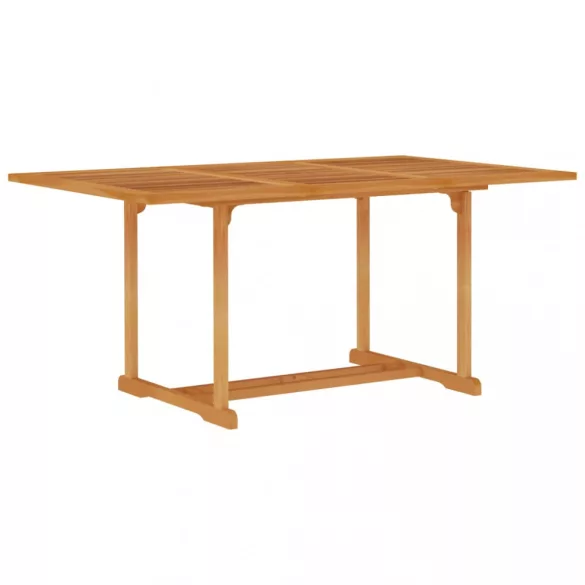 7 részes tömör tíkfa kerti étkezőgarnitúra