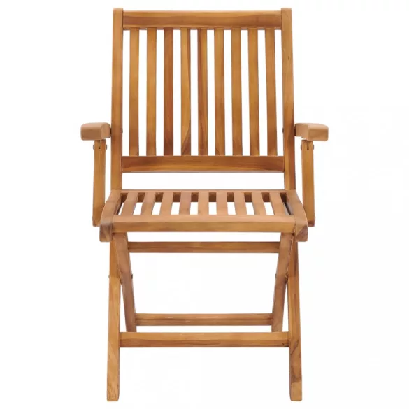 7 részes tömör tíkfa kerti étkezőgarnitúra