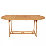 7 részes tömör tíkfa kerti étkezőgarnitúra